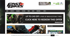 Desktop Screenshot of fastbikesmag.com